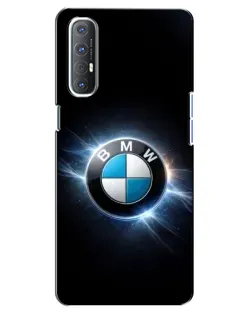 Чехол для OPPO Reno 3 Pro с картинкой «BMW — неоновое сияние» Чехол для OPPO Reno 3 Pro с картинкой «BMW — неоновое сияние»
