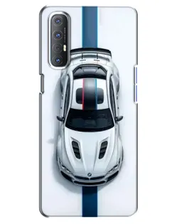 Чехол для OPPO Reno 3 Pro с картинкой «Вид сверху — BMW M» Чехол для OPPO Reno 3 Pro с картинкой «Вид сверху — BMW M»
