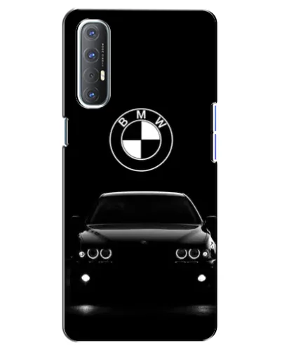 Чехол для OPPO Reno 3 Pro с картинкой «BMW — взгляд из темноты»