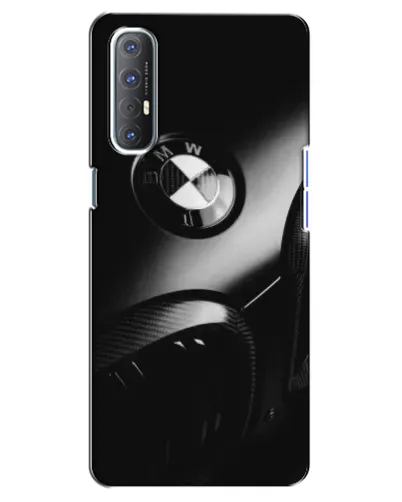Чехол для OPPO Reno 3 Pro с картинкой «Эмблема BMW — макро»