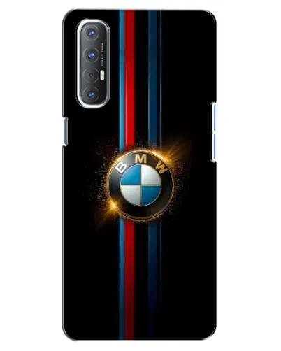 Чехол для OPPO Reno 3 Pro с картинкой «BMW M-Power неон»