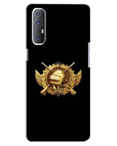 Чехол для OPPO Reno 3 Pro с картинкой «PUBG — оранжевый градиент» Чехол для OPPO Reno 3 Pro с картинкой «PUBG — оранжевый градиент»