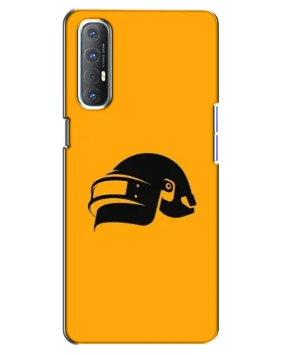 Чехол для OPPO Reno 3 Pro с картинкой «PUBG — золотой шлем» Чехол для OPPO Reno 3 Pro с картинкой «PUBG — золотой шлем»