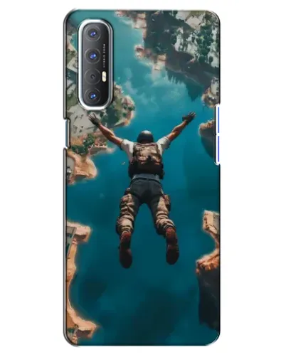 Чехол для OPPO Reno 3 Pro с картинкой «PUBG — свободное падение» Чехол для OPPO Reno 3 Pro с картинкой «PUBG — свободное падение»