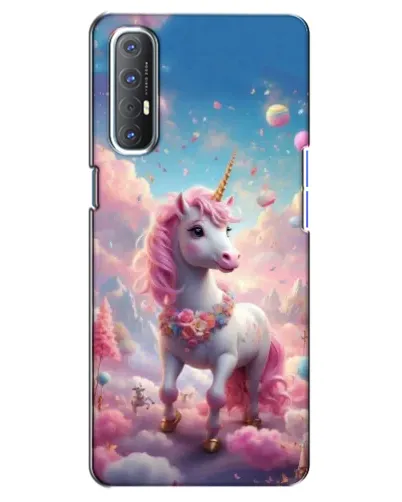 Чохол для OPPO Reno 3 Pro з картинкою «Єдиноріг серед хмар» Чохол для OPPO Reno 3 Pro з картинкою «Єдиноріг серед хмар»