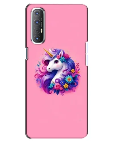Чохол для OPPO Reno 3 Pro з картинкою «Казковий єдиноріг» Чохол для OPPO Reno 3 Pro з картинкою «Казковий єдиноріг»