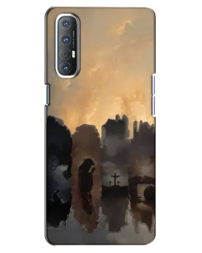 Чехол для OPPO Reno 3 Pro с картинкой «Дорога к вере»