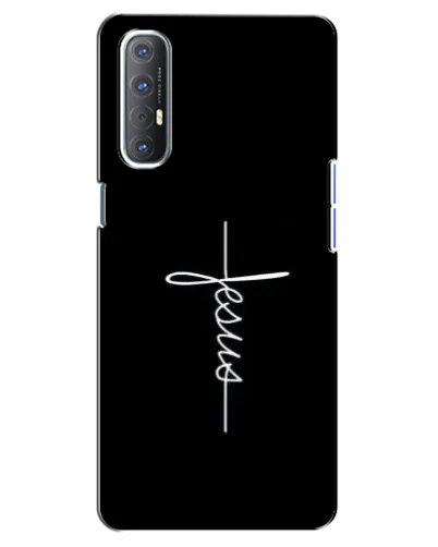 Чехол для OPPO Reno 3 Pro с картинкой «Тонкая линия веры»