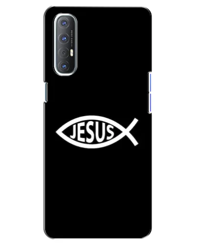 Чехол для OPPO Reno 3 Pro с картинкой «Классический Jesus»