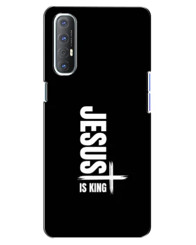 Чехол для OPPO Reno 3 Pro с картинкой «Вертикаль веры Jesus»