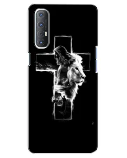 Чехол для OPPO Reno 3 Pro с картинкой «Сияющий крест Jesus» Чехол для OPPO Reno 3 Pro с картинкой «Сияющий крест Jesus»