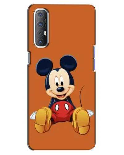 Чехол для OPPO Reno 3 Pro с картинкой «Микки отдыхает» Чехол для OPPO Reno 3 Pro с картинкой «Микки отдыхает»