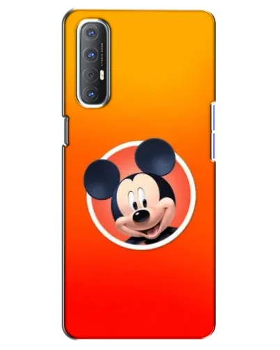 Чехол для OPPO Reno 3 Pro с картинкой «Mickey в круге» Чехол для OPPO Reno 3 Pro с картинкой «Mickey в круге»