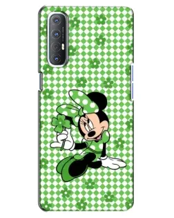 Чехол для OPPO Reno 3 Pro с картинкой «Mickey в клетку» Чехол для OPPO Reno 3 Pro с картинкой «Mickey в клетку»
