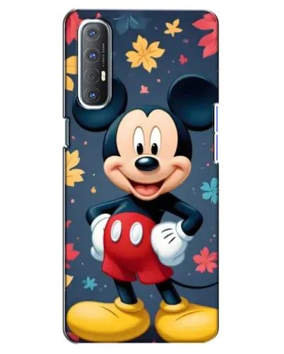 Чехол для OPPO Reno 3 Pro с картинкой «Осенний Mickey Mouse» Чехол для OPPO Reno 3 Pro с картинкой «Осенний Mickey Mouse»