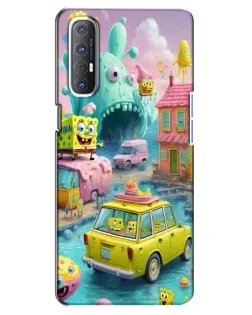Чехол для OPPO Reno 3 Pro с картинкой «Монстр-трак приключения» Чехол для OPPO Reno 3 Pro с картинкой «Монстр-трак приключения»