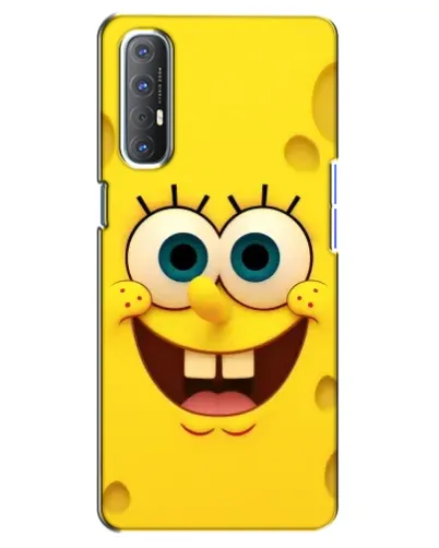 Чехол для OPPO Reno 3 Pro с картинкой «Губка Боб улыбка» Чехол для OPPO Reno 3 Pro с картинкой «Губка Боб улыбка»