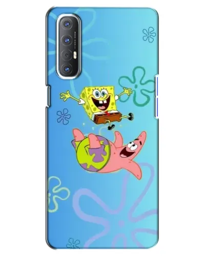 Чехол для OPPO Reno 3 Pro с картинкой «Спанч Боб и Патрик» Чехол для OPPO Reno 3 Pro с картинкой «Спанч Боб и Патрик»