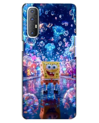 Чехол для OPPO Reno 3 Pro с картинкой «Неоновый океан» Чехол для OPPO Reno 3 Pro с картинкой «Неоновый океан»