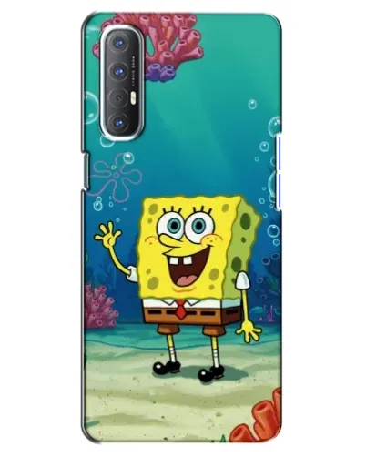 Чехол для OPPO Reno 3 Pro с картинкой «Подводный привет» Чехол для OPPO Reno 3 Pro с картинкой «Подводный привет»