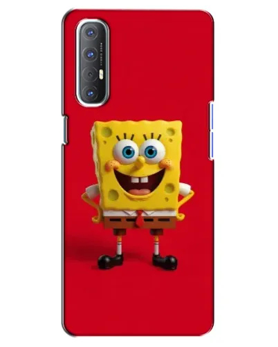 Чехол для OPPO Reno 3 Pro с картинкой «Спанч Боб на красном» Чехол для OPPO Reno 3 Pro с картинкой «Спанч Боб на красном»