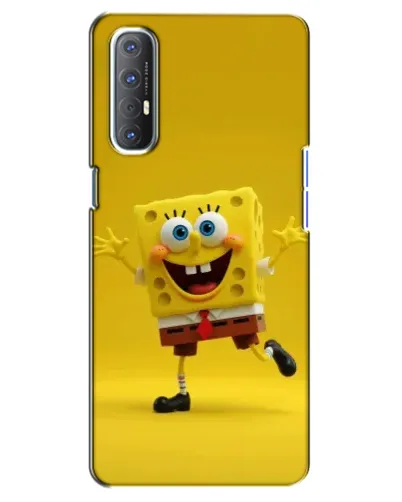 Чехол для OPPO Reno 3 Pro с картинкой «Позитивный Губка Боб» Чехол для OPPO Reno 3 Pro с картинкой «Позитивный Губка Боб»