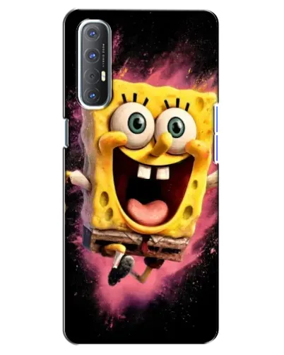 Чехол для OPPO Reno 3 Pro с картинкой «Взрывной Спанч Боб» Чехол для OPPO Reno 3 Pro с картинкой «Взрывной Спанч Боб»