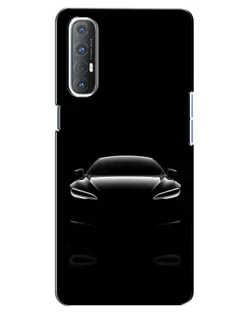 Чохол для OPPO Reno 3 Pro з картинкою «Силует Tesla Night» Чохол для OPPO Reno 3 Pro з картинкою «Силует Tesla Night»