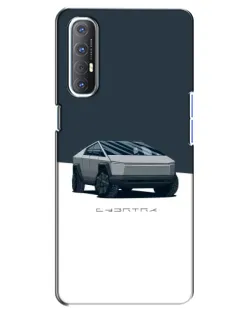 Чохол для OPPO Reno 3 Pro з картинкою «Сріблястий Cybertruck Tesla» Чохол для OPPO Reno 3 Pro з картинкою «Сріблястий Cybertruck Tesla»