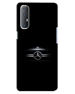 Чехол для OPPO Reno 3 Pro с картинкой «Mercedes — абстрактные линии» Чехол для OPPO Reno 3 Pro с картинкой «Mercedes — абстрактные линии»