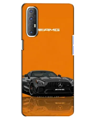 Чехол для OPPO Reno 3 Pro с картинкой «Оранжевый Mercedes AMG» Чехол для OPPO Reno 3 Pro с картинкой «Оранжевый Mercedes AMG»