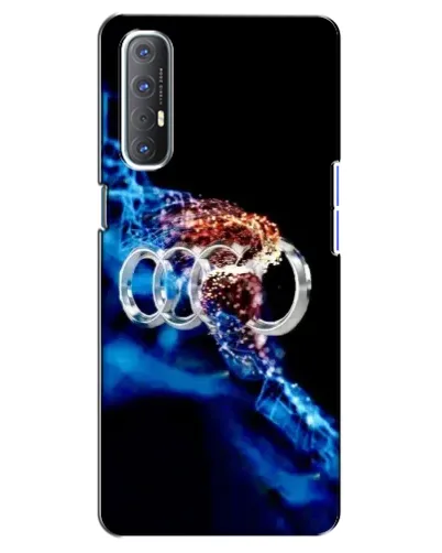 Чехол для OPPO Reno 3 Pro с картинкой «Энергия лого Audi»