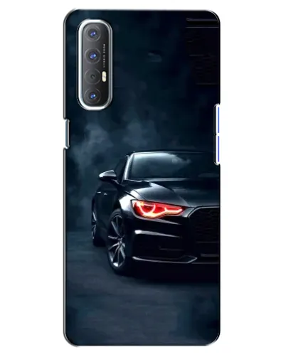 Чехол для OPPO Reno 3 Pro с картинкой «Audi — хищный взгляд»