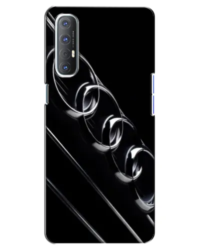 Чехол для OPPO Reno 3 Pro с картинкой «Audi — абстрактные кольца»