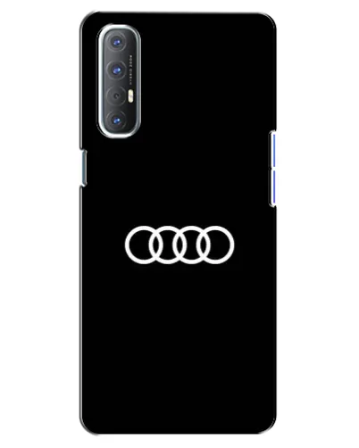 Чехол для OPPO Reno 3 Pro с картинкой «Audi White Logo»