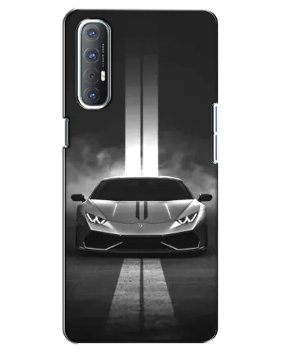 Чехол для OPPO Reno 3 Pro с картинкой «Lamborghini симметрия дорог» Чехол для OPPO Reno 3 Pro с картинкой «Lamborghini симметрия дорог»