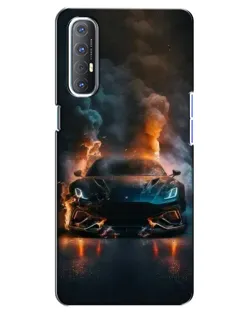 Чехол для OPPO Reno 3 Pro с картинкой «Lamborghini дымная эстетика» Чехол для OPPO Reno 3 Pro с картинкой «Lamborghini дымная эстетика»