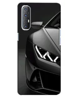 Чехол для OPPO Reno 3 Pro с картинкой «Lamborghini фары детализация» Чехол для OPPO Reno 3 Pro с картинкой «Lamborghini фары детализация»