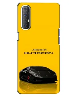 Чехол для OPPO Reno 3 Pro с картинкой «Lamborghini Huracan черный» Чехол для OPPO Reno 3 Pro с картинкой «Lamborghini Huracan черный»