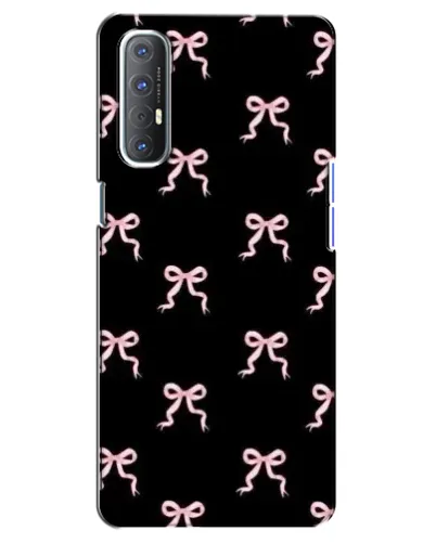 Чехол для OPPO Reno 3 Pro с картинкой «Бант-цветок»