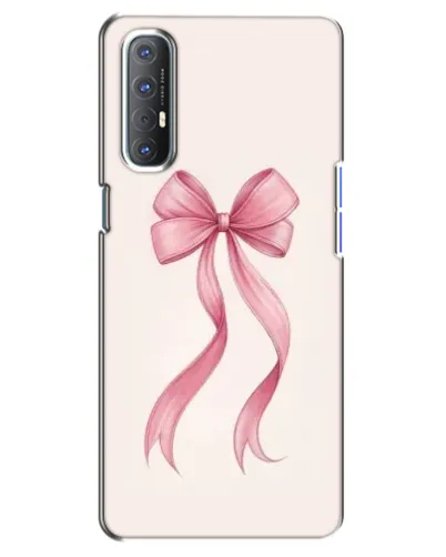 Чехол для OPPO Reno 3 Pro с картинкой «Розовый бант»