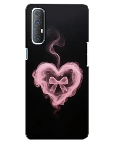 Чехол для OPPO Reno 3 Pro с картинкой «Дымчатое сердце»