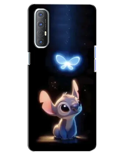 Чехол для OPPO Reno 3 Pro с картинкой «Сияющий Стич»