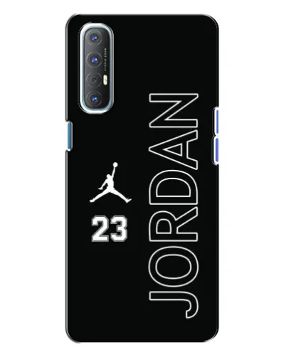 Чехол для OPPO Reno 3 с картинкой «Jordan Vertical»