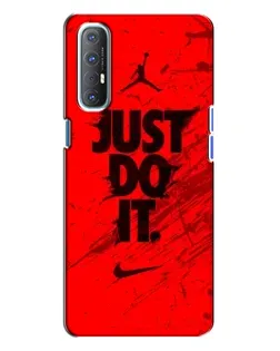 Чехол для OPPO Reno 3 с картинкой «Nike Just Do It»