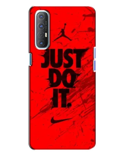 Чехол для OPPO Reno 3 с картинкой «Nike Just Do It»