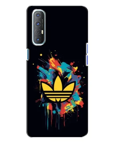 Чехол для OPPO Reno 3 с картинкой «Adidas Splash»