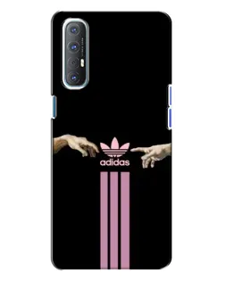 Чехол для OPPO Reno 3 с картинкой «Adidas Hands» Чехол для OPPO Reno 3 с картинкой «Adidas Hands»