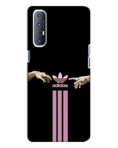 Чехол для OPPO Reno 3 с картинкой «Adidas Hands»