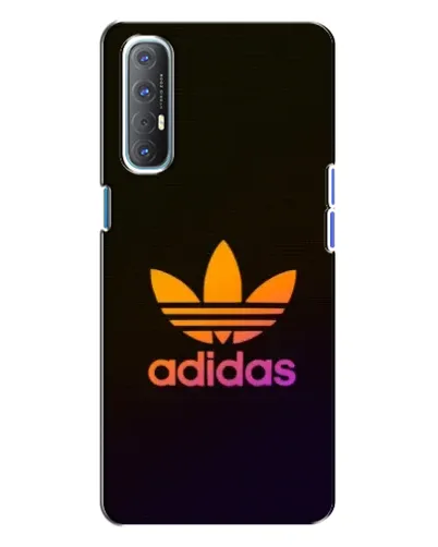 Чехол для OPPO Reno 3 с картинкой «Градиент Adidas»